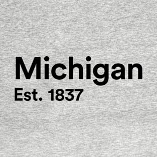 Michigan - Est. 1837 T-Shirt